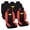 Classic Wonder Woman, variant on BDK Wonder Woman Car Seat Covers - Full 9 Piece Set - Warner Brothers Polyester Seat Protectors Black & Red