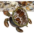 thumbnail image 3 of VEEKI Trinket Box, Sea Turtle Shaped Hand Painted Rhinestones Hinged Treasure Box for Living Room24052894, 3 of 5