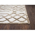 thumbnail image 2 of Rizzy Rugs Monroe Area Rug ME317A Cream Rings Loops 5' x 8' Rectangle, 2 of 5