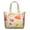 White-473, variant on Vintage Nautical Shoulder Bag - Durable Beach Tote with Starfish & Coral Pattern, Secure Zipper & Multiple Pockets for Work or Travel
