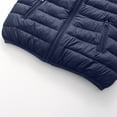 thumbnail image 5 of LIaqionyy Boys Puffer Jacket Lightweight Winter Warm Quilted Zip up Closure Coat Hooded Outerwear with Pockets, 5 of 6