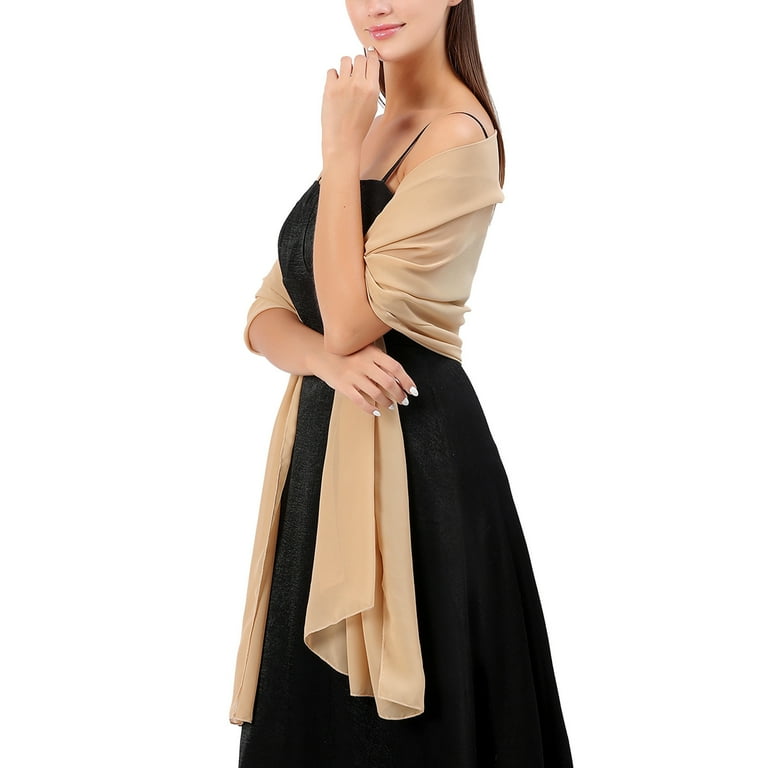 Formal evening wraps and sales jackets