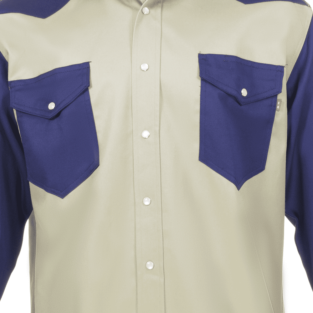 Two Tone 88/12 Just In Trend │Flame Resistant FR Shirt Western Style