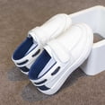 thumbnail image 4 of Girl Slip On Sneakers Hook and Loop Low Top Casual Walking Shoes School Comfort Footwear, 4 of 10