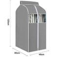 thumbnail image 5 of Hanging Garment Bag Garment Bag Izer Stora Bag With Clear Pvc D Clothes Rack, 5 of 5