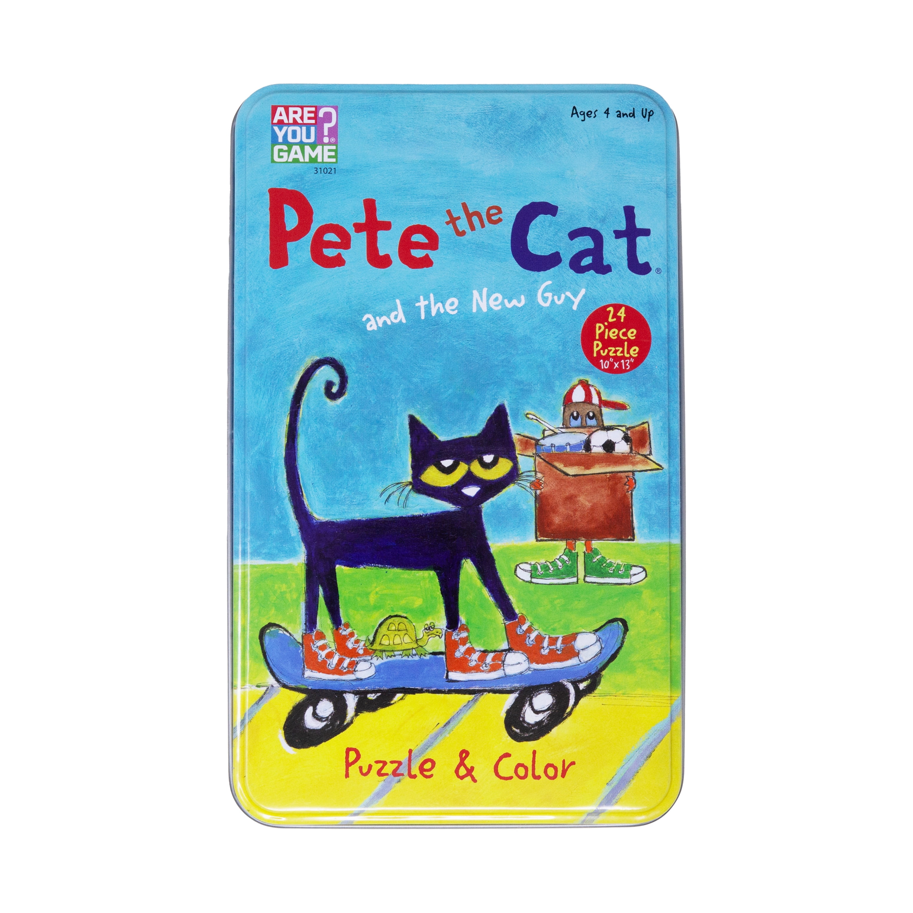 AreYouGame.com Pete the Cat - Groovy, Dude! Activity Puzzle Pack: 84 Pcs