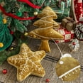 thumbnail image 4 of Fennco Styles Gold Velvet Christmas Tree Decorative Throw Pillow 16" X 22" - Refined Embroidered Accent Pillow for Winter Holiday, Couch, Bedroom, Living Room and Office Décor, 4 of 5