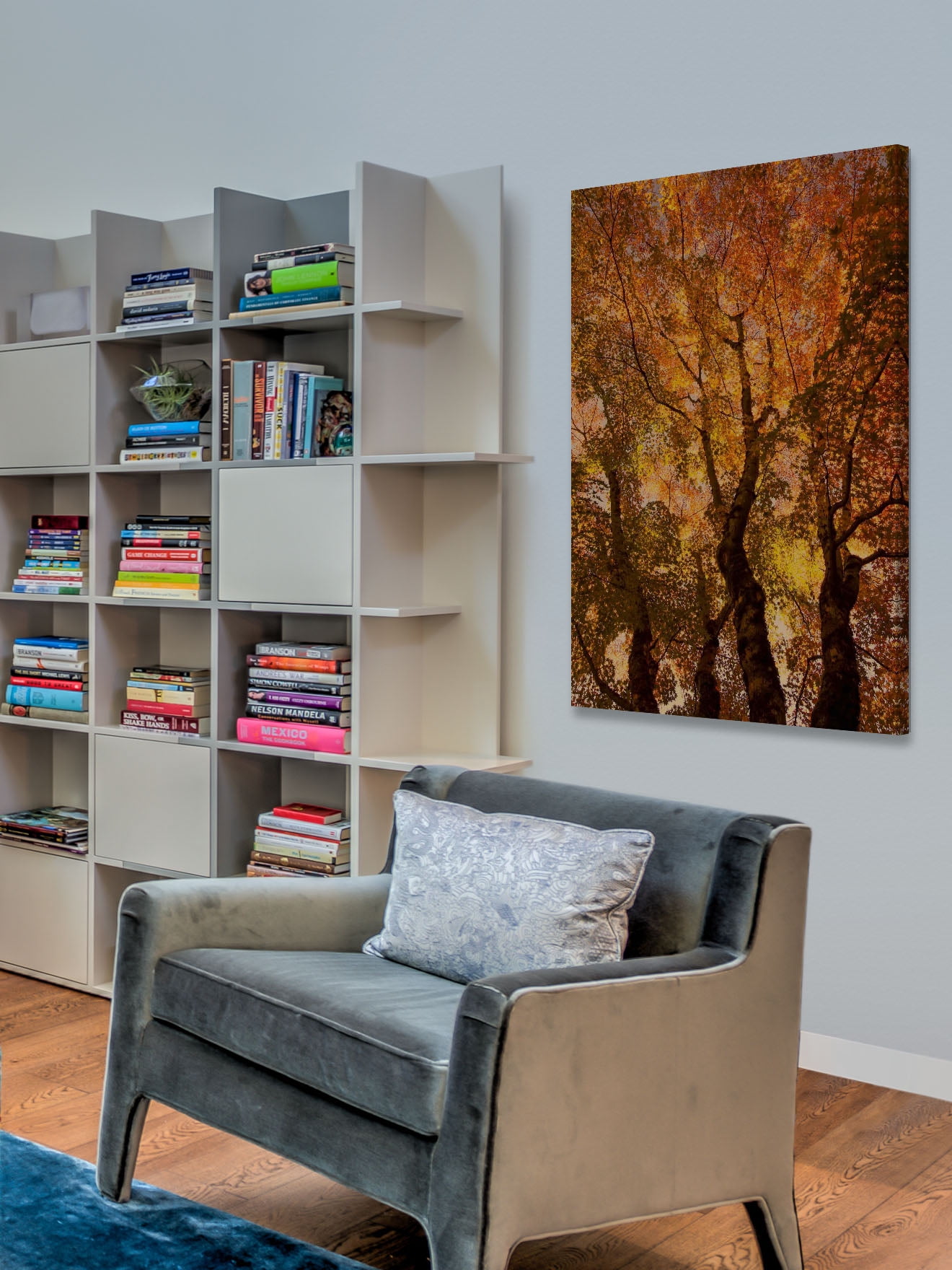 "The Trees Dance" Painting Print on Canvas
