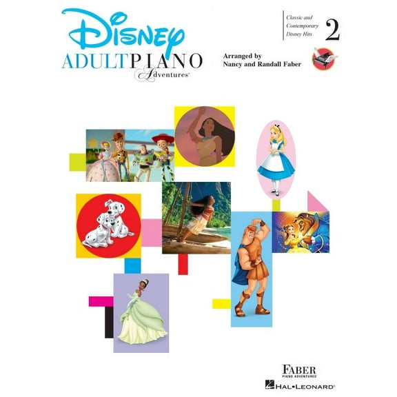 Adult Piano Adventures - Disney Book 2: Classic and Contemporary Disney Hits, (Paperback)