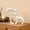 White, variant on Ke1Clo Man Dog Statue, Resin Sculpture of Man Sitting with Loyal Dog, Hand Carved Pet Lover Memorial Gift, Home Office Decoration