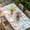Pink Blue, variant on Colorful Easter Table Cloths for 8 Foot Rectangle Tables, Easter Eggs Botanical Spring Floral Patio Waterproof Elastic Fitted Tablecloths, Washable Rectangular Table Cover for Camping