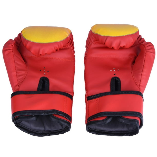 Kickboxing Gloves, Ergonomic Boxing Gloves Air Holes Hook And Loop