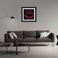 thumbnail image 3 of Maki 20x20 Black Ornate Wood Framed With Double Matting Wall Art Titled - The Demons Challenger I, 3 of 6