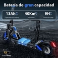 thumbnail image 2 of Scooter Eléctrico Honey Whale C1 Azul, 2 of 8