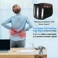 thumbnail image 5 of Outoloxit Waist Support Belt with Magnet, Magnetic Back Braces for Lower Back Pain Relief, Self Heating & Soothing Back Support Belt, Black XXL, 5 of 7