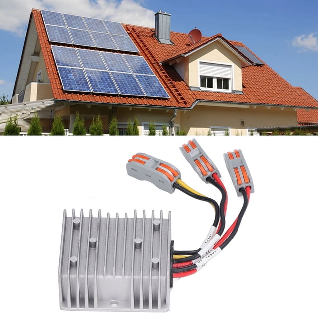 MPPT Solar Charge Controller, 20A 300W Synchronous Rectifier 24h Load Output Solar Panel Regulator, Waterproof Photovoltaic Battery Regulator For 12/24/36/48V Battery System,