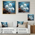 thumbnail image 4 of Designart "Frost-Kissed Snowdrop Image" Snowdrops Floater Framed Canvas Prints, 4 of 5