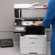 Brother MFC-L5915DW Business Monochrome Laser All-in-One Printer with Low-cost Printing, Wireless Networking and Duplex Print, Scan, and Copy