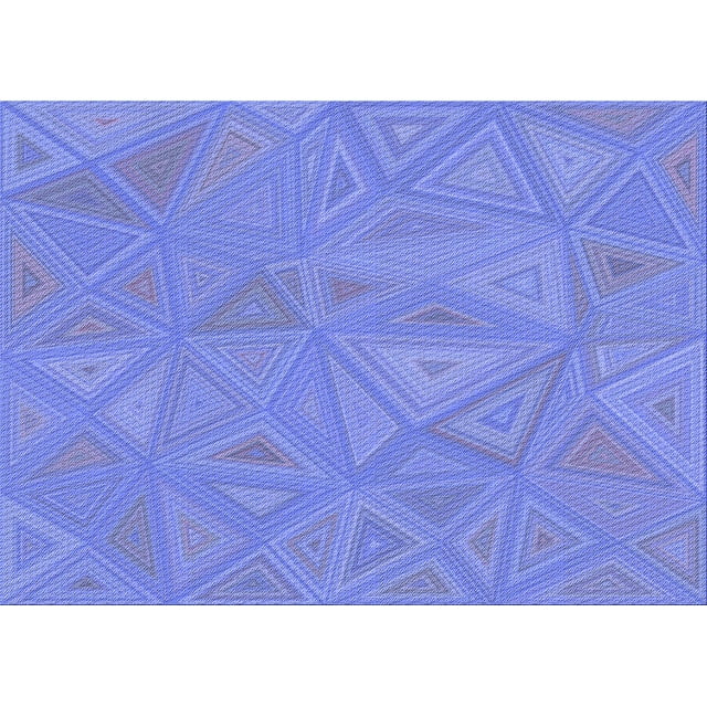 Ahgly Company Tapis Rectangulaire Lavable en Machine Intérieur Transitionnel Bleu Ciel, 7 Pieds x 9 Pieds