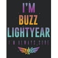 thumbnail image 2 of Women's Lightyear I'm Buzz Lightyear I'm Always Sure  Racerback Tank Top Black Heather 2X Large, 2 of 4