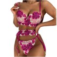 thumbnail image 2 of uublik Valentines Lingerie Set for Women Bodysuit Sexy Naughty Plus Size Lace Babydoll, 2 of 5