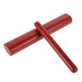 thumbnail image 3 of HONMEET Rhythm Rods Percussion Instrument Sticks Brown 1 Pair for Kids Music Education and Stage, 3 of 8