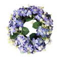 thumbnail image 3 of Corona para puerta de entrada,Corona artificial para puerta de entrada,regalo para pared de oficina,Ventana de artesanía de corona de primavera y verano,Festival de centros de mesa con violeta, 3 of 9
