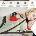thumbnail image 3 of JEUXUS Birds Blanket and Throws Bird in The Tree Throw Blankets Birds Decor Soft Cozy Plush Warm Flannel Bedding Blanket Gifts for Bird Lovers Girls Boys Kids Adults Couch Travel, 3 of 6