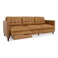 thumbnail image 2 of Moe's Home Collection Bridgers Power Recliner Sofa Tan Leather Leather, 2 of 10