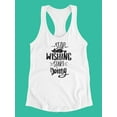 thumbnail image 3 of Stop Wishing And Start Doing. Tank Women -Image by Shutterstock, Female x-Large, 3 of 4