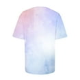 thumbnail image 5 of Patlollav T Shirts Short Sleeve Shirts for Women Graphic Tees Short Sleeve Round Neck Casual Summer Tops, 5 of 6