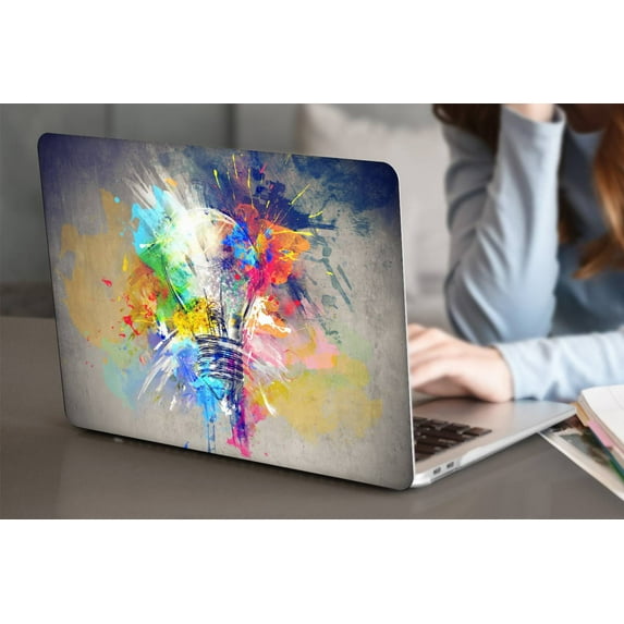KSK KAISHEK Hard Shell Cover Compatible with MacBook Pro 16"( Touch ID, 2021 - 2023) + Black Keyboard Cover Model A2780 M2 & A2485 M1, Type C Creative A 7