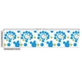 thumbnail image 3 of Ambesonne Dandelion Flower Fabric by the Yard Upholstery, Floral Shapes Dots, 3 Yards, Azure Blue Yellow Green, 3 of 5