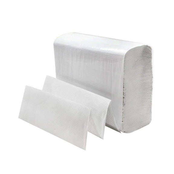 White MultiFold Paper Towels. Case pack of 2000 count