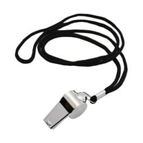 Intbuying Metal Referee Whistle Silver Coach Whistle