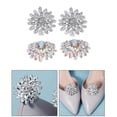 thumbnail image 1 of DIY bridal shoe patch,DIY bridal crystal shoe patch embellishments,rhinestone shoe clips wedding shoes decoration,decorative shoe buckles charms accessories,shoe brooches jewelry clips wedding Macarena Parche de zapatos de novia de bricolaje, 1 of 8