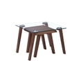 thumbnail image 1 of Mesa Lateral Kessa Muebles Jeffrey Nogal, 1 of 1