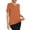 Orange, variant on Women's Short Sleeve V Neck T-Shirts Stretchy Active Summer Workout Top, Solid Jersey Knit Shirt with Side Splits Lightweight Quick Dry Athletic Running Tee 2026