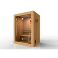 thumbnail image 5 of Golden Design Saunas Golden Designs Sundsvall Edition 2 Person Traditional Steam Sauna - Canadian Red Cedar, 5 of 6