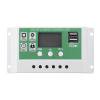 Controlador De Carga Solar 10A 20A 30A 40A 50A 60A Controlador de carga 12V 24V PMW Pantalla LCD (10A)