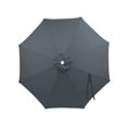 thumbnail image 1 of HICESS Toile de Remplacement pour Parasol, Protection UV, Extérieur, Jardin, Patio, Cour Arrière, Parasol de Marché, Toile de Remplacement pour Parasol de Table, Housse, 1 of 7