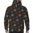 thumbnail image 7 of Fotbe Men's Hoodie with Spider Web Pattern - Kangaroo Pocket Pullover Hooded Sweatshirt, Perfect for Daily Wear, Travel, and Home-X-Large, 7 of 7