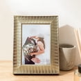thumbnail image 2 of ArtbyHannah 5x7 inch 2 Pack Gold Picture Frame Sets for Valentine's Day TableTop Display Wall Mounting, Photo Frames for Home Decor, Living Room, Wedding, 2 of 11