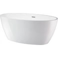 thumbnail image 3 of Vanity Art 55" X 32" Acrylic Freestanding Bathtub, 3 of 7