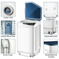 thumbnail image 3 of Costway Full-Automatic Washing Machine 7.7 lbs Washer/Spinner Germicidal UV Light Blue, 3 of 10