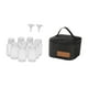 thumbnail image 2 of Kit de especias para acampar con bolsa de viaje, frascos para condimentos con embudos y utensilios de cocina. Negro, 2 of 9