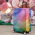 thumbnail image 4 of Colorful Tie Dye Wave Pattern Luggage Cover Fashion Suitcase Cover Baggage Covers Fit 25-28 Inch Luggage (Go Travel), 4 of 5