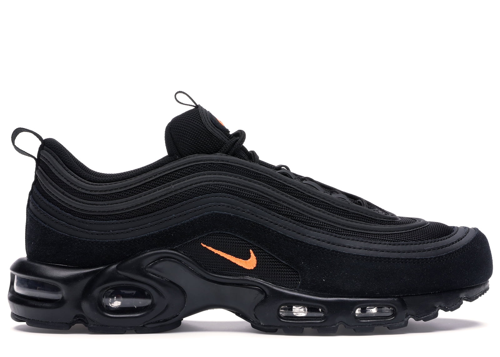 nike air max plus 97 black hyper crimson