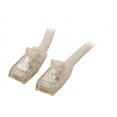 thumbnail image 4 of StarTech 3ft CAT6 Ethernet Cable - White CAT 6 Gigabit Ethernet Wire -250Mhz 100W PoE RJ45 UTP Network Patch Cord Snagless with Strain Relief (N6PATCH3WH), 4 of 11