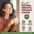 Espresso Blend, Smooth Full Flavored Organic Coffee Beans, Low Acid